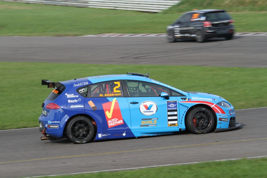 Den mesterskabsvindende Seat Leon bliver i 2015 kørt af DS3 Cup mesteren Kim Lund Johansen
(Foto: Keld Dohm)